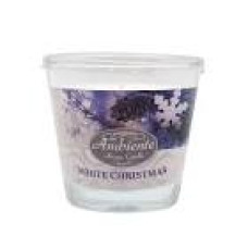Candlesense Decor свічка ароматизована у склянці White Christmas 80*90 (30 год) Candlesense Decor свічка ароматизована у склянці White Christmas 80*90 (30 год)